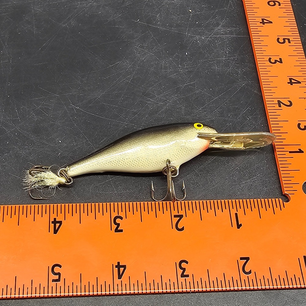 Rapala Deep Runner Crankbait Lure Silver Gold Black Ireland 3.5 Inch